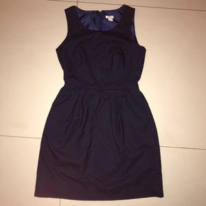 J Crew Navy Blue Dress